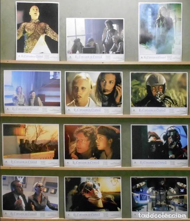 Cinema: ABE19 EL CORTADOR DE CESPED 2 PATRICK BERGIN SET COMPLETO 12 FOTOCROMOS ORIGINAL ESTRENO