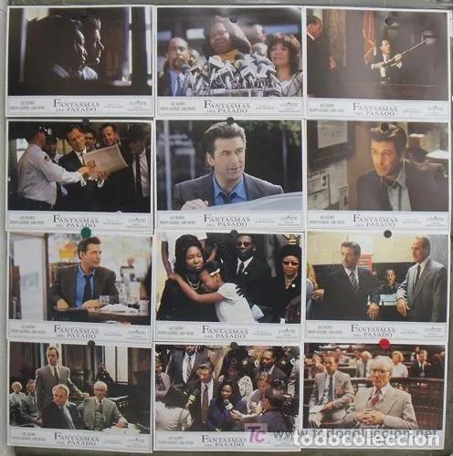 Cinema: ABE22 FANTASMAS DEL PASADO ALEC BALDWIN WHOOPI GOLDBERG SET COMPLETO 12 FOTOCROMOS ORIGINAL ESTRENO