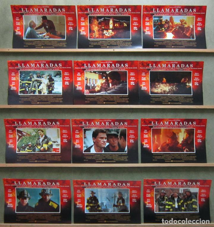 Cine: ABE39 LLAMARADAS KURT RUSSELL ROBERT DE NIRO SET COMPLETO 12 FOTOCROMOS ORIGINAL ESTRENO