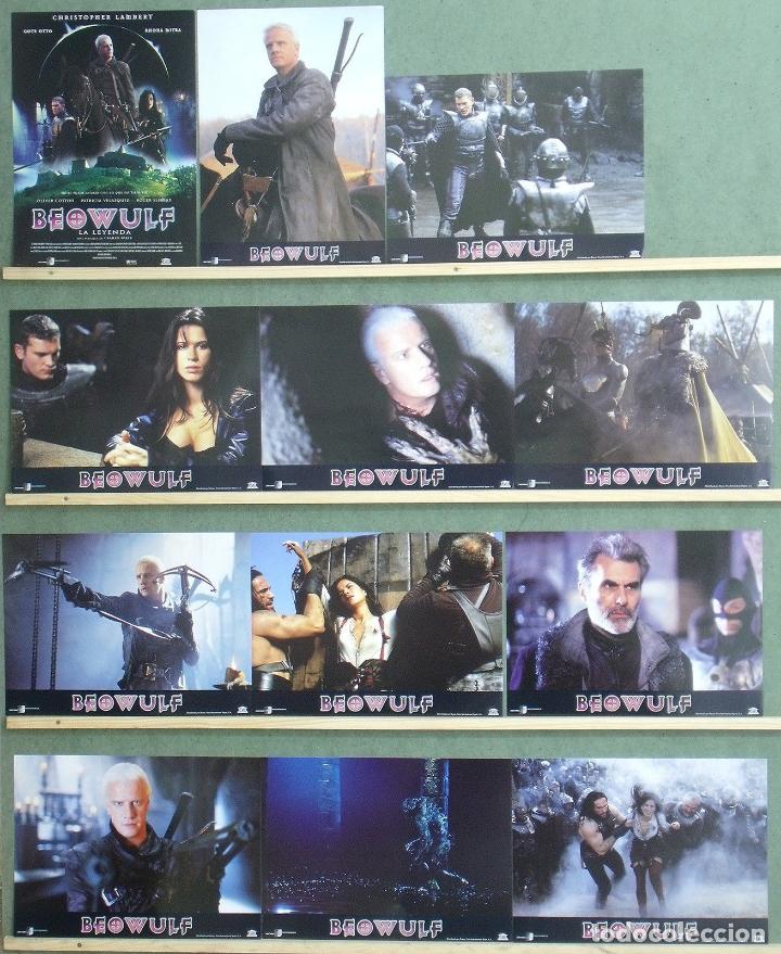 Cinema: ABE74 BEOWULF LA LEYENDA CHRISTPOHER LAMBERT SET COMPLETO 12 FOTOCROMOS ORIGINAL ESTRENO