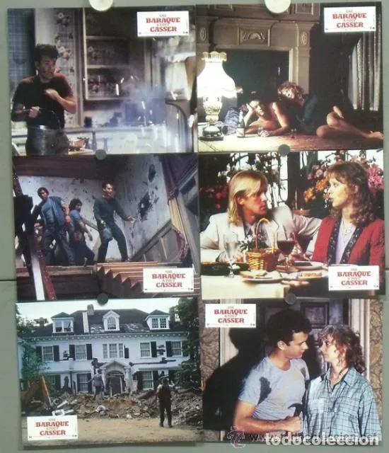 Cinema: ABE82 ESTA CASA ES UNA RUINA TOM HANKS STEVEN SPIELBERG SET COMPLETO 6 FOTOCROMOS ORIGINAL FRANCES