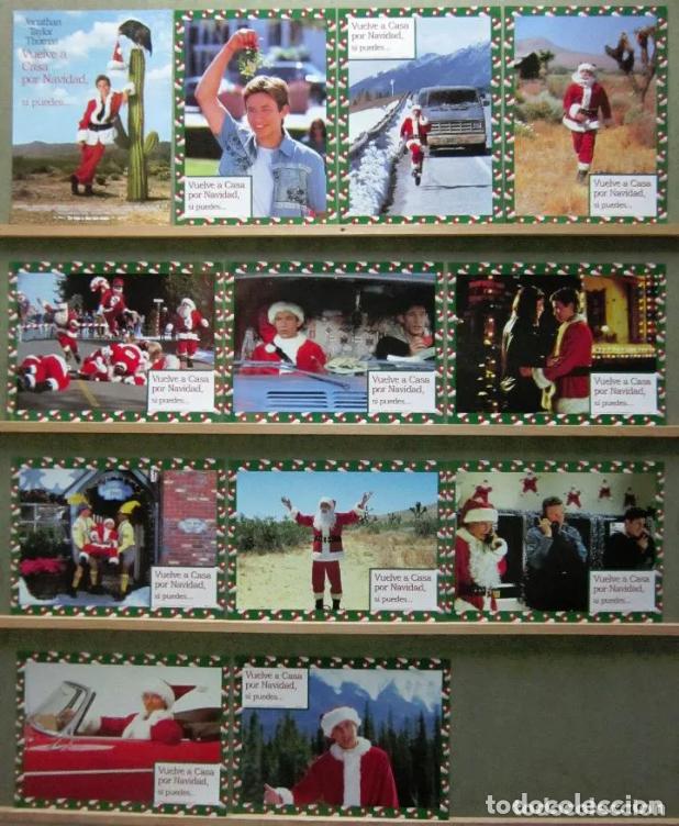 Cine: ABE87 VUELVE A CASA POR NAVIDAD SI PUEDES JONATHAN TAYLOR THOMAS SET 12 FOTOCROMOS ORIGINAL ESTRENO