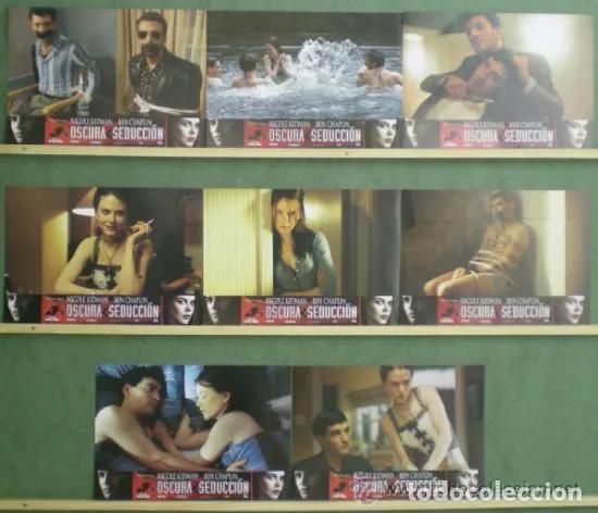 Cine: ABE93 OSCURA SEDUCCION NICOLE KIDMAN BEN CHAPLIN SET 8 FOTOCROMOS ORIGINAL ESTRENO