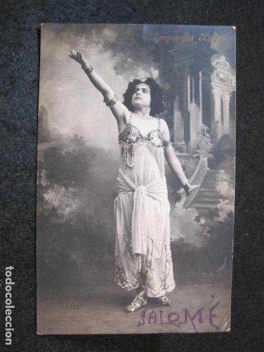 Cine: MARGARIDA XIRGU -SELLO EN SECO AMADEO-FOTOGRAFICA-POSTAL ANTIGUA-(81.797)