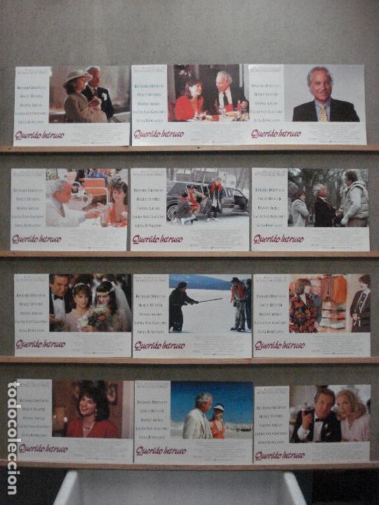 Cinema: ABE96 QUERIDO INTRUSO RICHARD DREYFUSS HOLLY HUNTER SET COMPLETO 12 FOTOCROMOS ORIGINAL ESTRENO