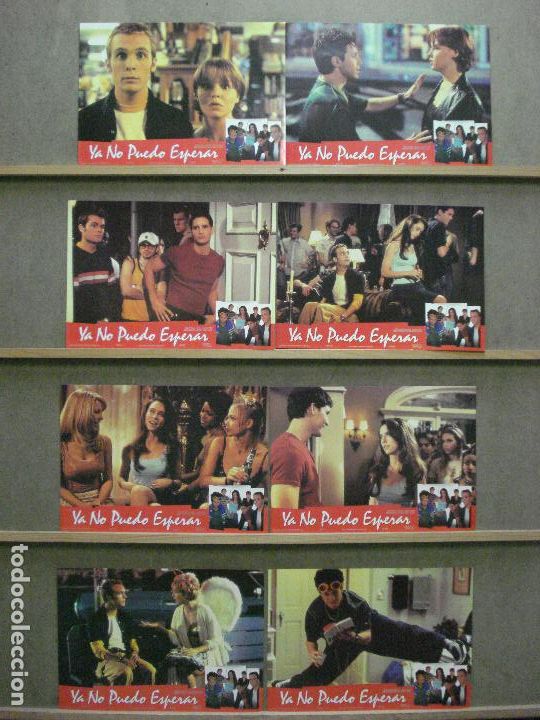 Cine: 2ABF01 YA NO PUEDO ESPERAR JENNIFER LOVE HEWITT SET COMPLETO 8 FOTOCROMOS ORIGINAL ESTRENO