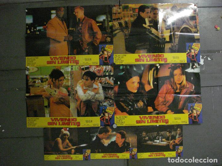 Kino: ABF02 VIVIENDO SIN LIMITES WILLIAM FITCHNER KATIE HOLMES SET 7 FOTOCROMOS ORIGINAL ESTRENO
