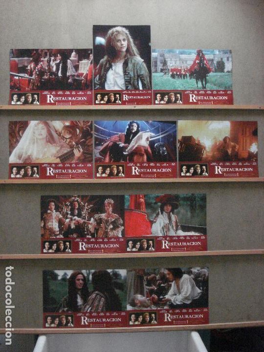 Cinema: ABF07 RESTAURACION ROBERT DOWNEY JR MEG RYAN SET COMPLETO 10 FOTOCROMOS ORIGINAL ESTRENO