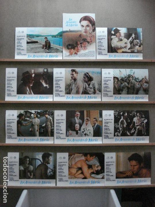 Cine: ABF16 LOS AMANTES DE MARIA NASTASSJA KINSKI SET COMPLETO 12 FOTOCROMOS ORIGINAL ESTRENO