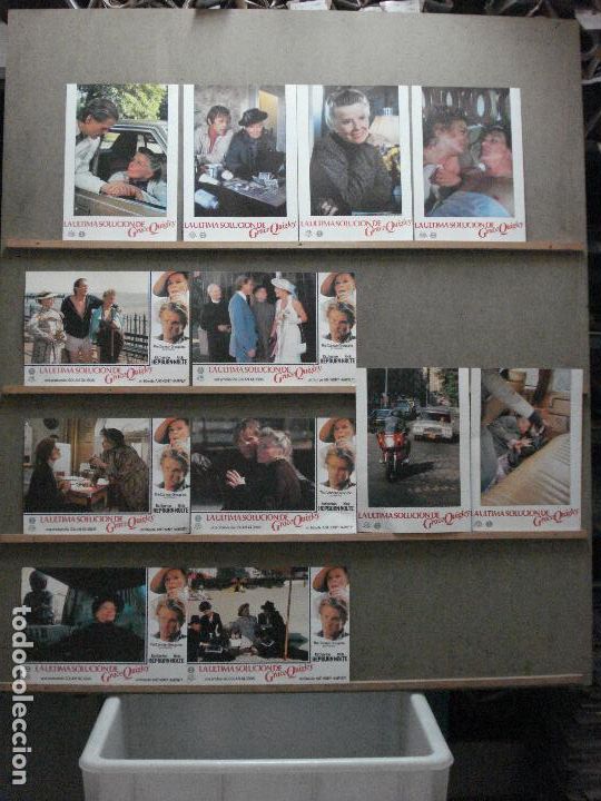 Kino: ABF17 LA ULTIMA SOLUCION DE GRACE QUIGLEY KATHARINE HEPBURN NICK NOLTE SET 12 FOTOCROMOS ESTRENO