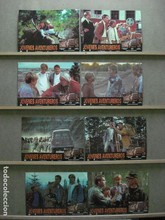 Cine: ABF20 JOVENES AVENTUREROS JONATHAN TAYLOR THOMAS SET COMPLETO 8 FOTOCROMOS ORIGINAL ESTRENO