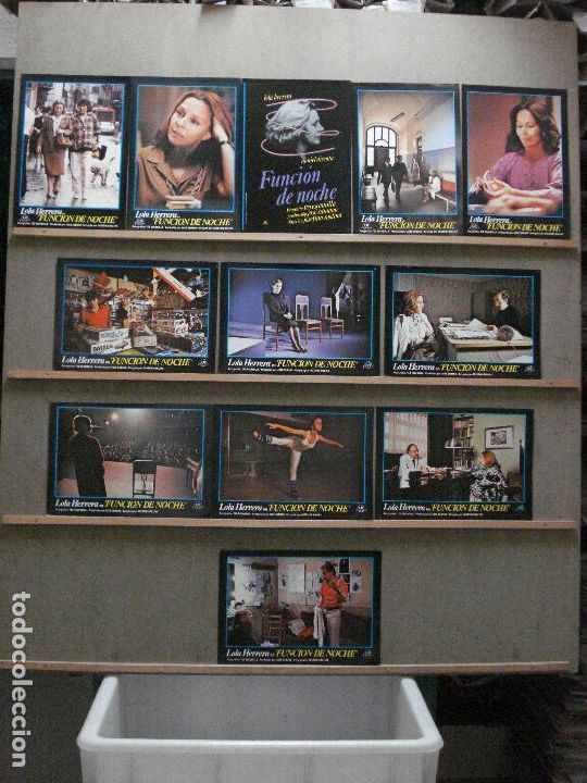 Cine: ABF24 FUNCION DE NOCHE LOLA HERRERA DANIEL DICENTA SET COMPLETO 12 FOTOCROMOS ORIGINAL ESTRENO