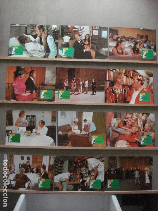 Cine: ABF25 DOCTOR ME GUSTAN LAS MUJERES ES GRAVE JOSE LUIS LOPEZ VAZQUEZ SET 12 FOTOCROMOS ORIG ESTRENO