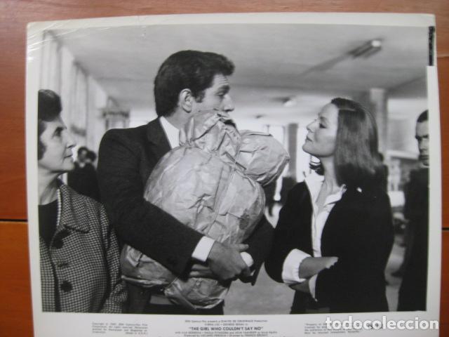 Cine: the girl who couldn&acute;t say no - foto b/n original - tenderly virna lisi george segal