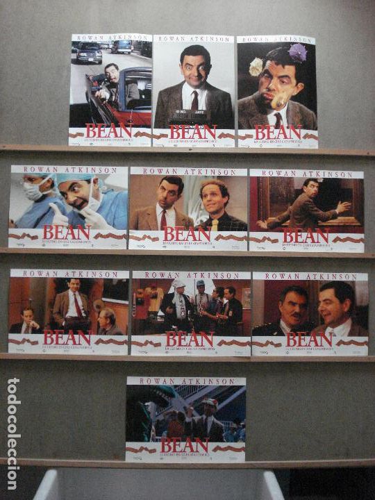 Cine: ABF36 BEAN ROWAN ATKINSON SET COMPLETO 10 FOTOCROMOS ORIGINAL ESTRENO