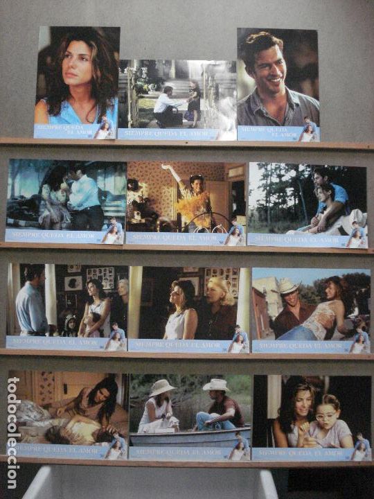 Cine: ABF44 SIEMPRE QUEDA EL AMOR SANDRA BULLOCK SET 12 FOTOCROMOS ORIGINAL ESTRENO
