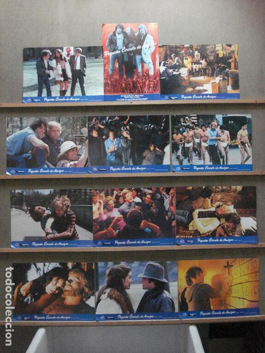 Cinema: ABF54 PEQUE&Ntilde;O CIRCULO DE AMIGOS BRAD DAVIS KAREN ALLEN SET COMPLETO 12 FOTOCROMOS ORIGINAL