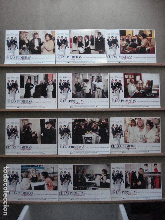 Cinema: ABF56 CLUB DE LAS PRIMERAS ESPOSAS BETTE MIDLER GOLDIE HAWN SET COMPLETO 12 FOTOCROMOS ORIGINAL