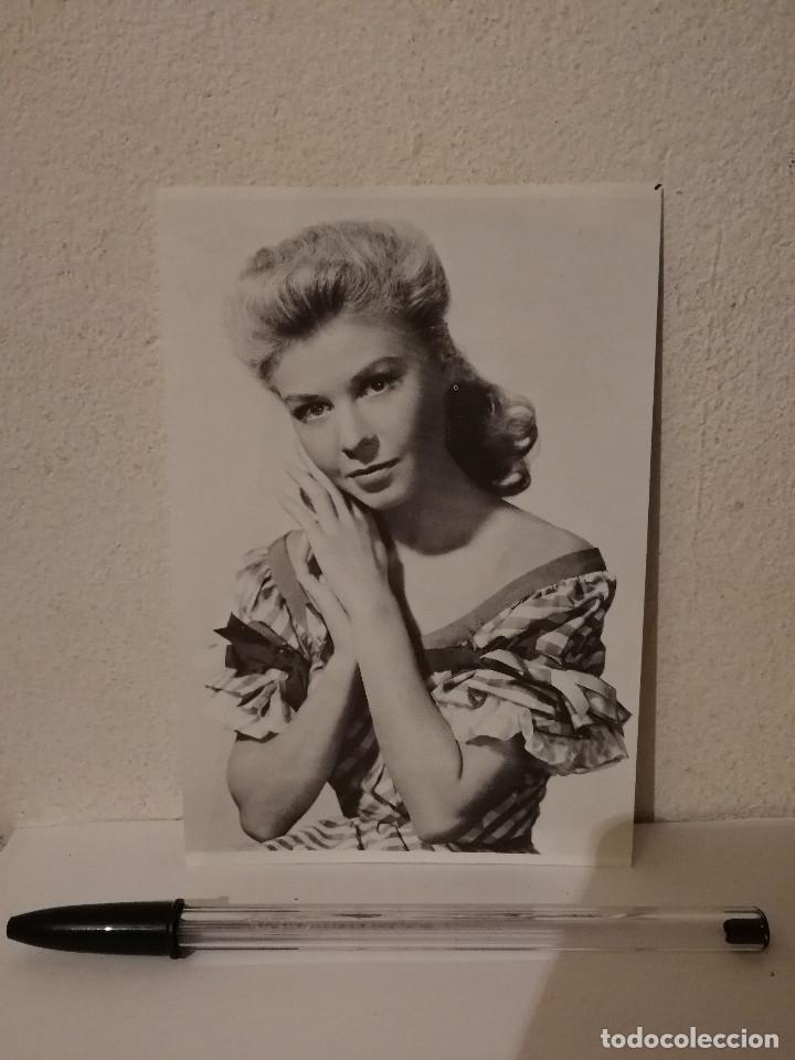 Cine: TARJETA ACARTONADA -10*15- VERA ELLEN - ACTRIZ -Un d&iacute;a en Nueva York