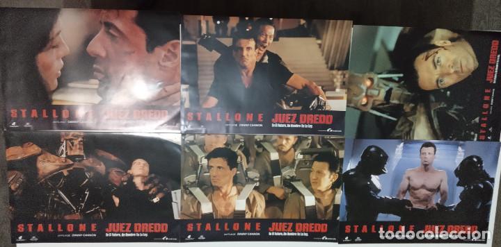 Cine: STALLONE JUEZ DREDD LOBBY CARDS FOTOCROMOS 12 1995