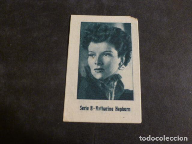 Cine: CROMO ACTRIZ KATHERINE HEPBURN