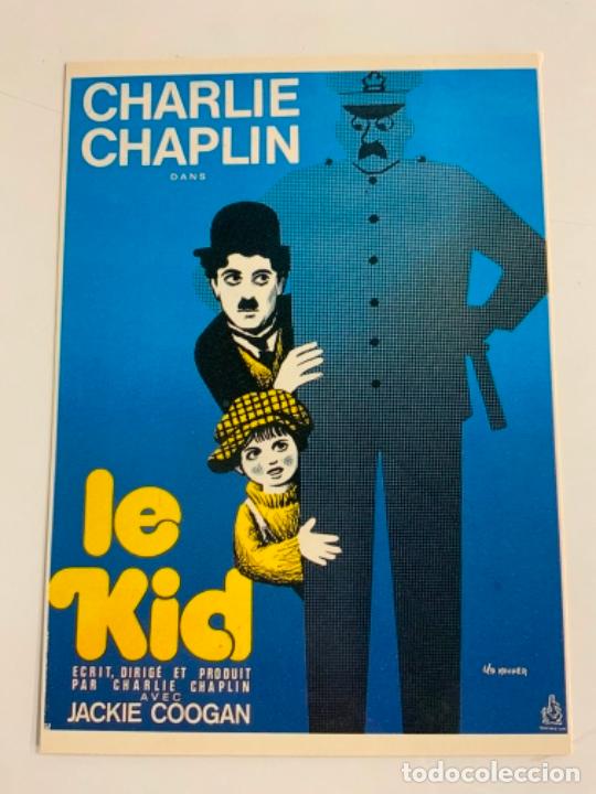 Cine: Antigua postal de CHARLIE CHAPLIN. Mide unos 15x10,5cm. IMPECABLE.