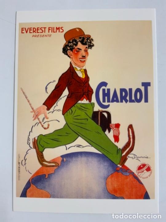 Cine: Antigua postal de CHARLIE CHAPLIN - CHARLOT. Mide unos 15x10,5cm. IMPECABLE.