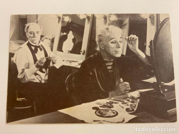 Cine: Preciosa antigua postal de CHARLIE CHAPLIN. Mide unos 15x10,5cm. BUEN ESTADO.