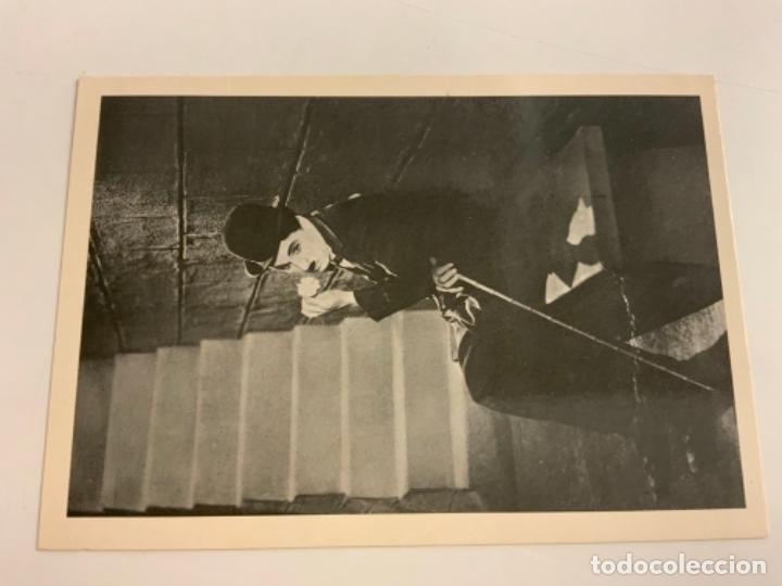 Cine: Preciosa antigua postal de CHARLIE CHAPLIN. Mide unos 15x10,5cm. IMPECABLE.