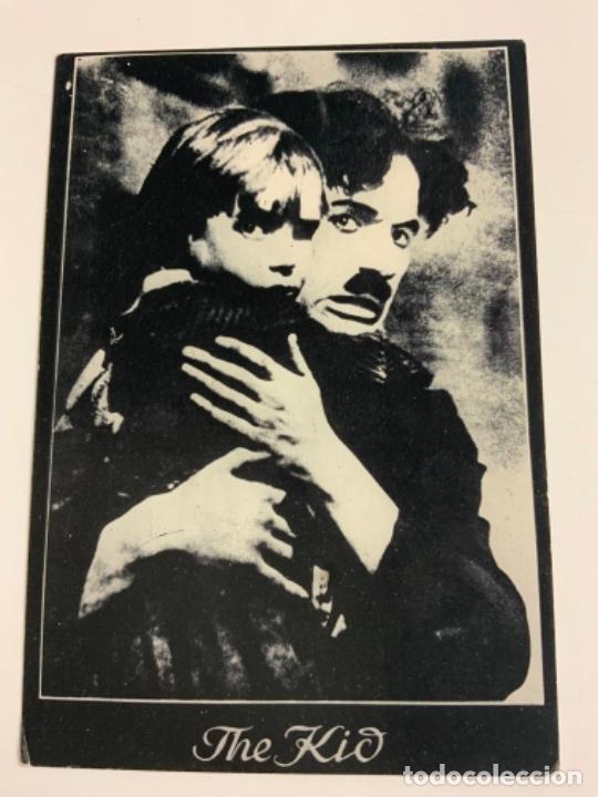 Cine: Preciosa antigua postal de CHARLIE CHAPLIN. Mide unos 15x10,5cm. IMPECABLE.