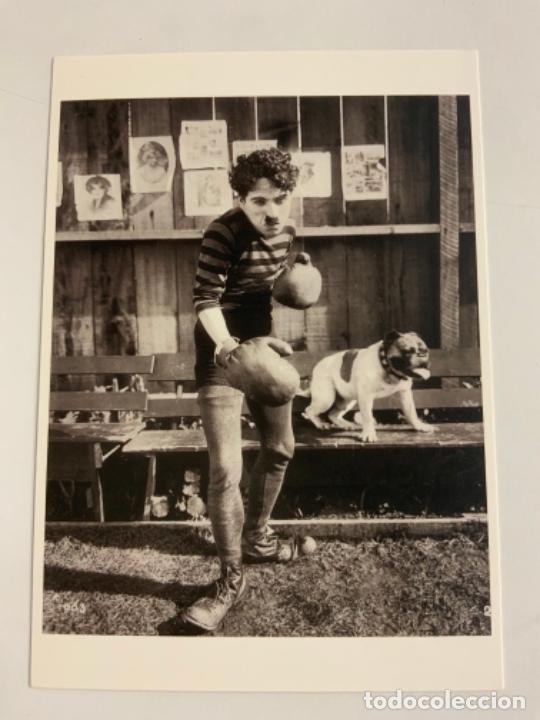 Cine: Antigua postal de CHARLIE CHAPLIN. Mide unos 15x10,5cm. IMPECABLE.