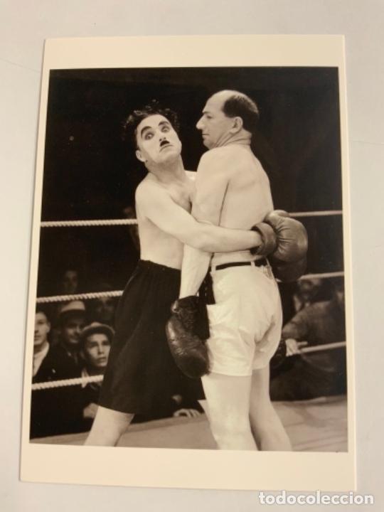 Cine: Antigua postal de CHARLIE CHAPLIN. Mide unos 15x10,5cm. IMPECABLE.