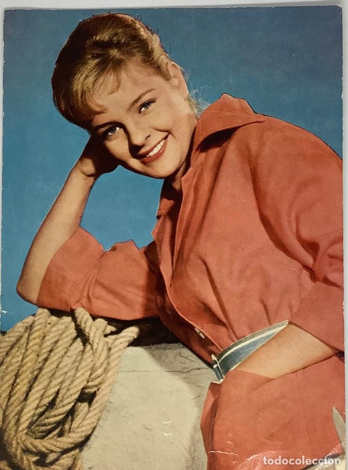 Cine: Postal Heidi Bruhl, actriz y cantante. A&ntilde;os 60. Ufa.