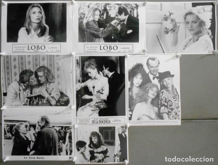 Cinema: F24199D MICHELLE PFEIFFER 8 FOTOS B/N ORIGINALES ESPA&Ntilde;OLAS