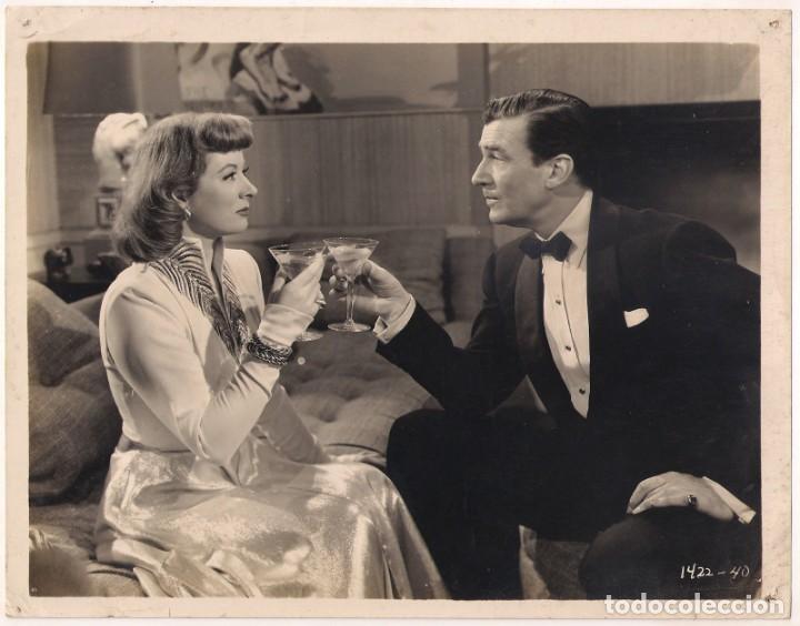 Cinema: F10340D WALTER PIDGEON GREER GARSON FOTO B/N ORIGINAL AMERICANA