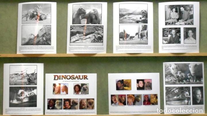 Cinema: 2F26357D DINOSAURIO WALT DISNEY 8 FOTOS ORIGINALES B/N AMERICANAS