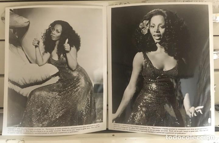 Cinema: F35527 DONNA SUMMER POR FIN YA ES VIERNES 2 FOTOS B/N ORIGINALES AMERICANAS