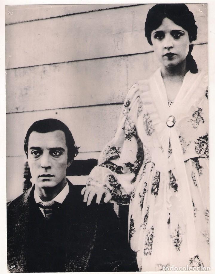 Kino: F10546D BUSTER KEATON EL MAQUINISTA DE LA GENERAL FOTO B/N ORIGINAL ESPA&Ntilde;OLA