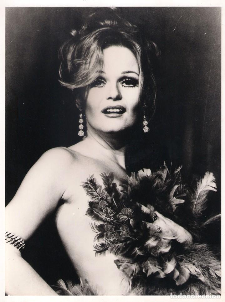 Cine: F10797D VALERIE PERRINE FOTO B/N ORIGINAL ESPA&Ntilde;OLA