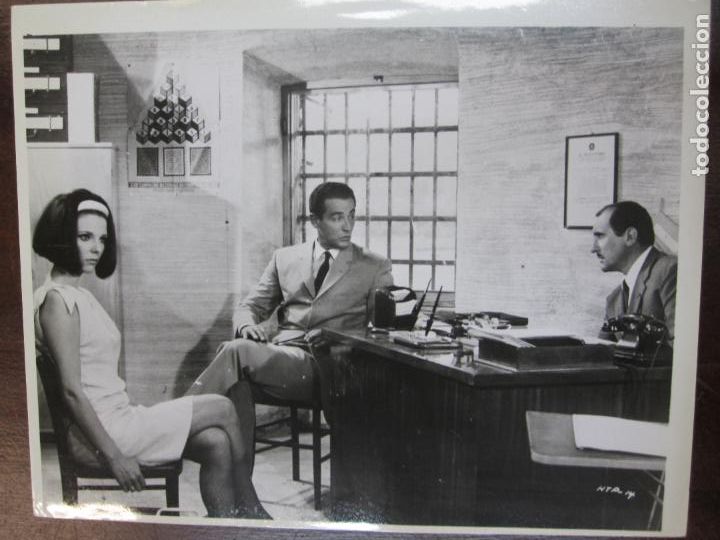 Cine: El mill&oacute;n de d&oacute;lares La congiuntura - foto original b/n - vittorio gassman joan collins
