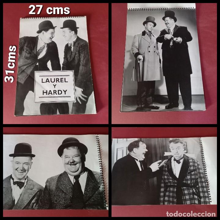 Kino: LIBRO/ ALBUM DE FOTOS GRAN TAMA&Ntilde;O LAUREL Y HARDY K. Zachary. 1991 VER FOTOS