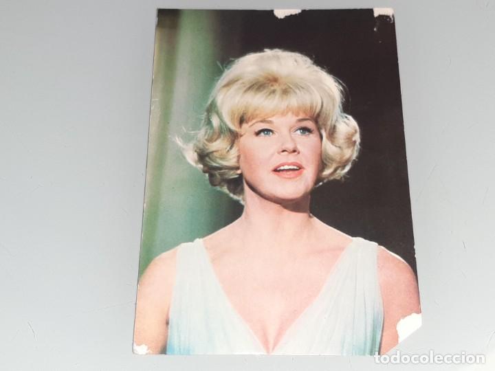 Cine: ANTIGUA POSTAL N&ordm; 15 DE LA ACRTIZ DORIS DAY POSTAL OSCARCOLOR BERGAS A&Ntilde;OS 60
