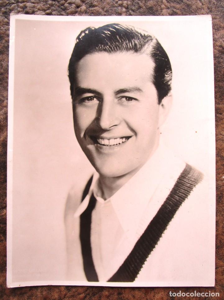 Cinema: antigua foto fotografia grande raymond milland 23,5 cm x 17,5 cm