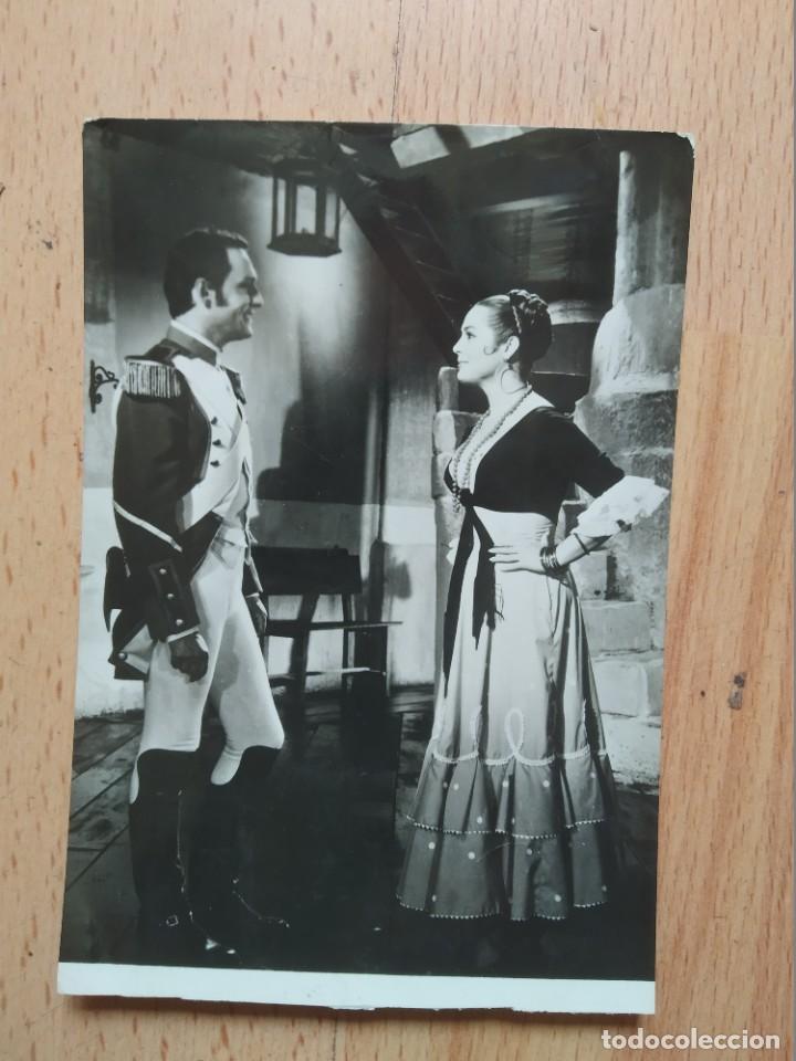 Cine: ALB.POS--POSTAL ARTISTAS DE CINE---SARA MONTIEL CARMEN LA DE RONDA