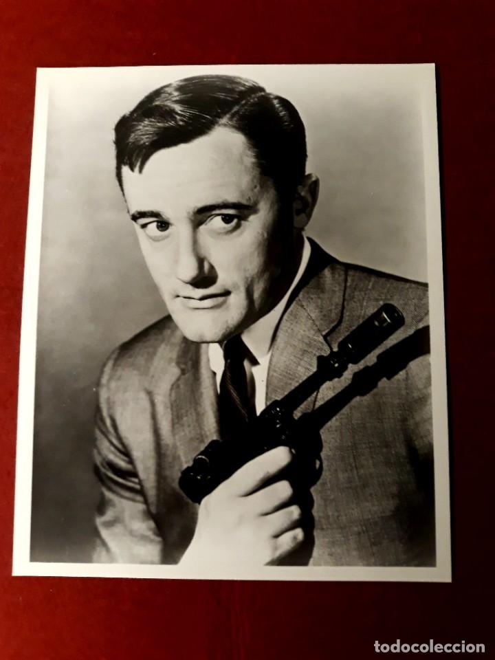Kino: Foto Gran Formato Robert Vaughn ( 20 cm X 25 cm )