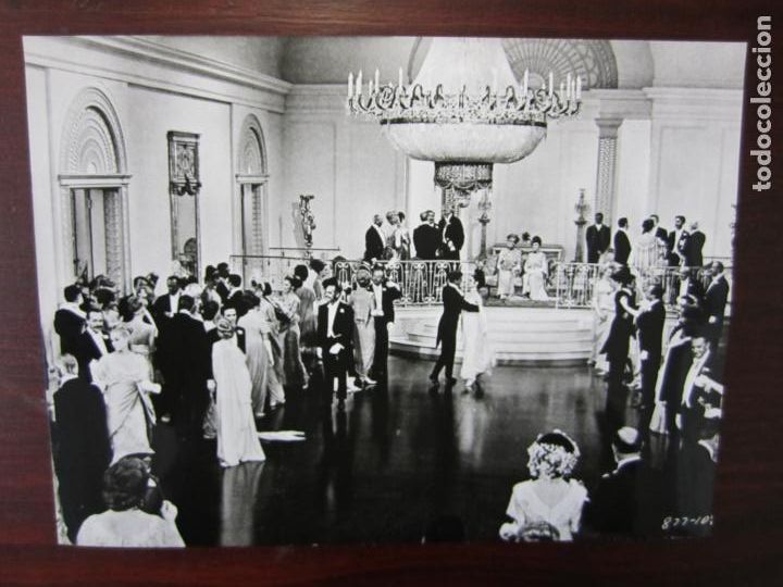 Cine: my fair lady - foto original b/n - audrey hepburn - escena baile dancing