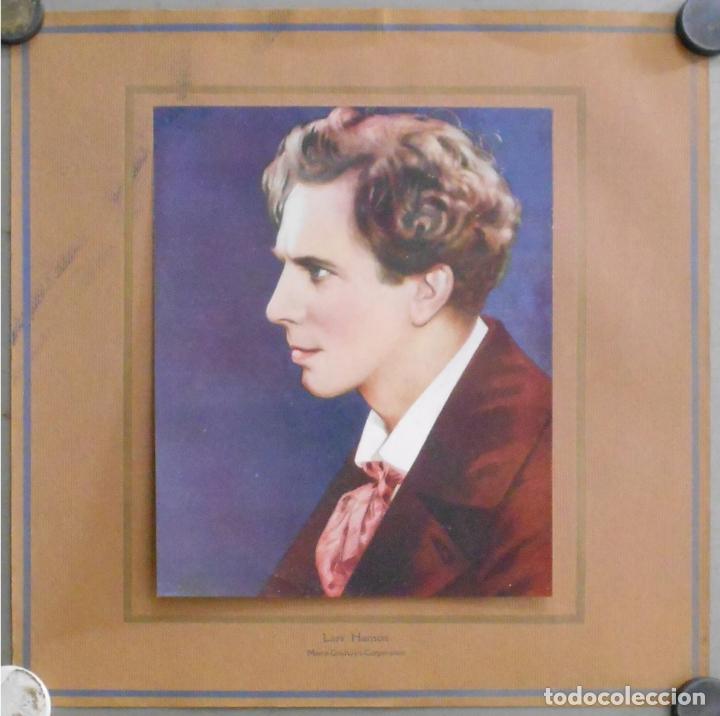 Cine: WH91 LARS HANSON LAMINA RETRATO METRO GOLDWYN CORPORATION