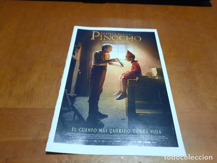 Cine: PINOCHO. ROBERTO BENIGNI. PEL&Iacute;CULA. FICHA. TAMA&Ntilde;O POSTAL. FOTO + BIOGRAF&Iacute;A DETR&Aacute;S. BUEN ESTADO