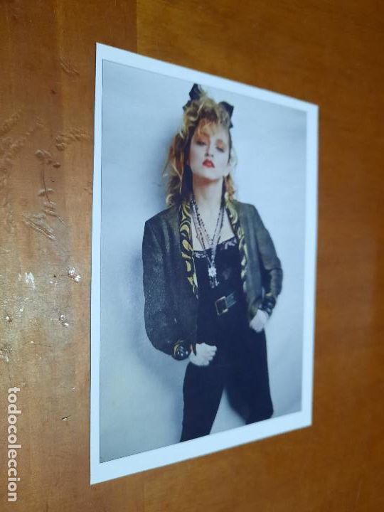 Cine: MADONNA. FICHA. TAMA&Ntilde;O POSTAL. FOTO + BIOGRAF&Iacute;A DETR&Aacute;S. BUEN ESTADO