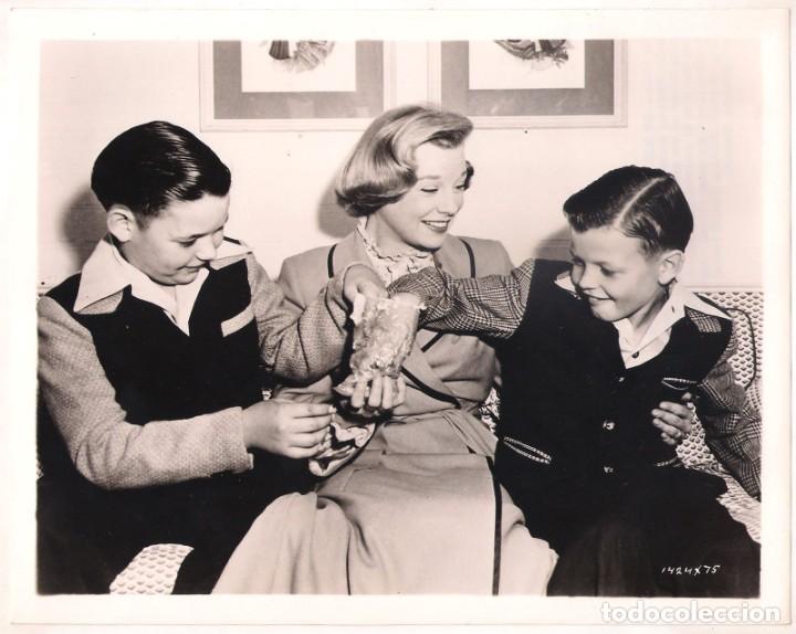 Cinema: F11449D JUNE ALLYSON E HIJOS DE MONTY STRATTON MGM FOTO B/N ORIGINAL AMERICANA